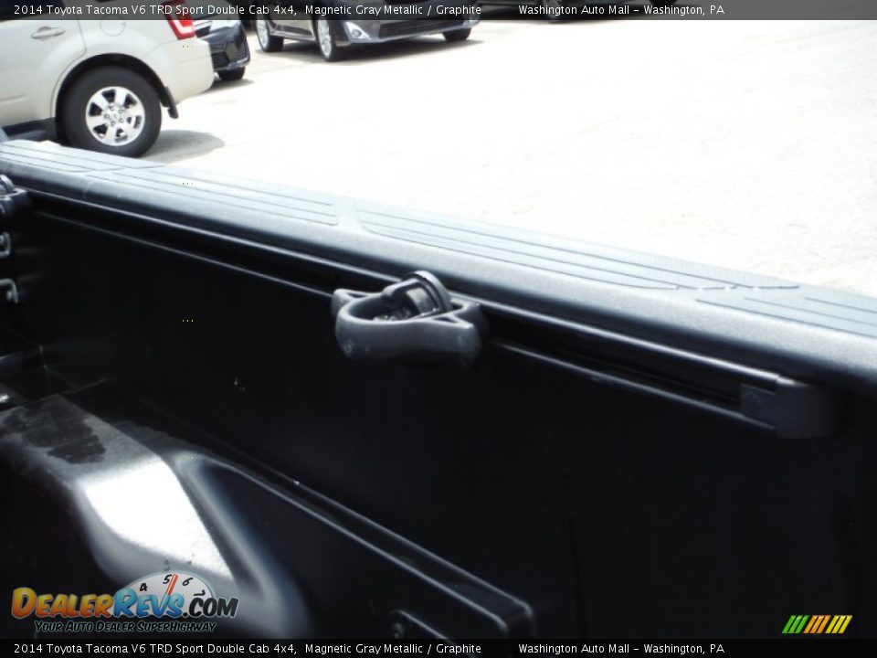 2014 Toyota Tacoma V6 TRD Sport Double Cab 4x4 Magnetic Gray Metallic / Graphite Photo #10