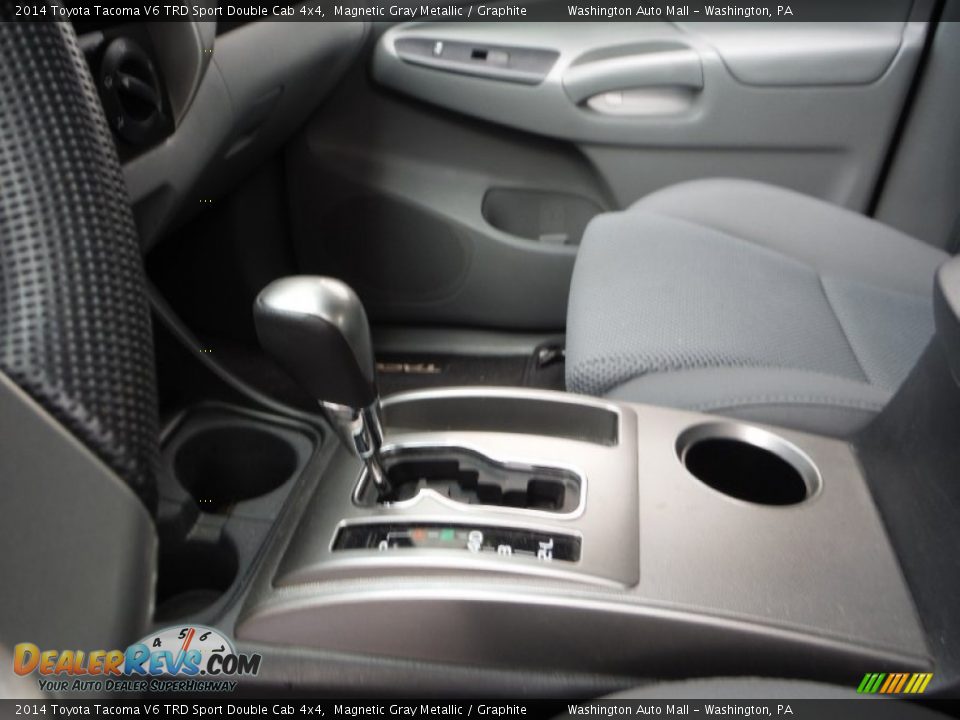 2014 Toyota Tacoma V6 TRD Sport Double Cab 4x4 Magnetic Gray Metallic / Graphite Photo #14