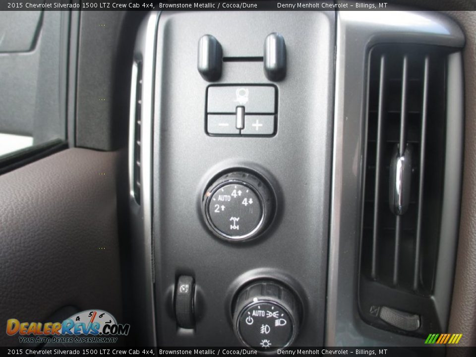 2015 Chevrolet Silverado 1500 LTZ Crew Cab 4x4 Brownstone Metallic / Cocoa/Dune Photo #16
