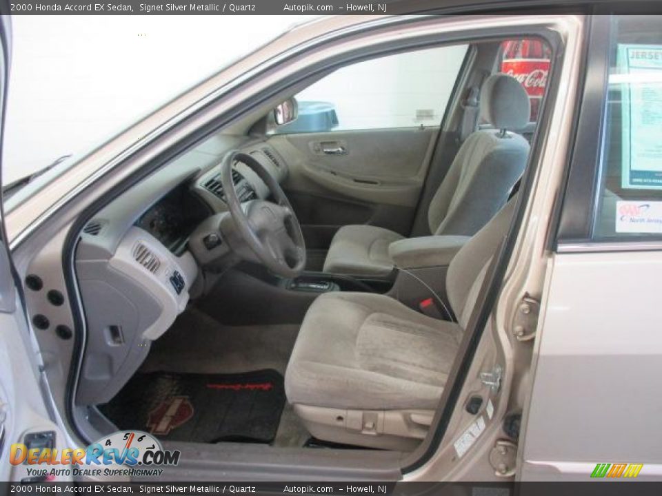 2000 Honda Accord EX Sedan Signet Silver Metallic / Quartz Photo #4