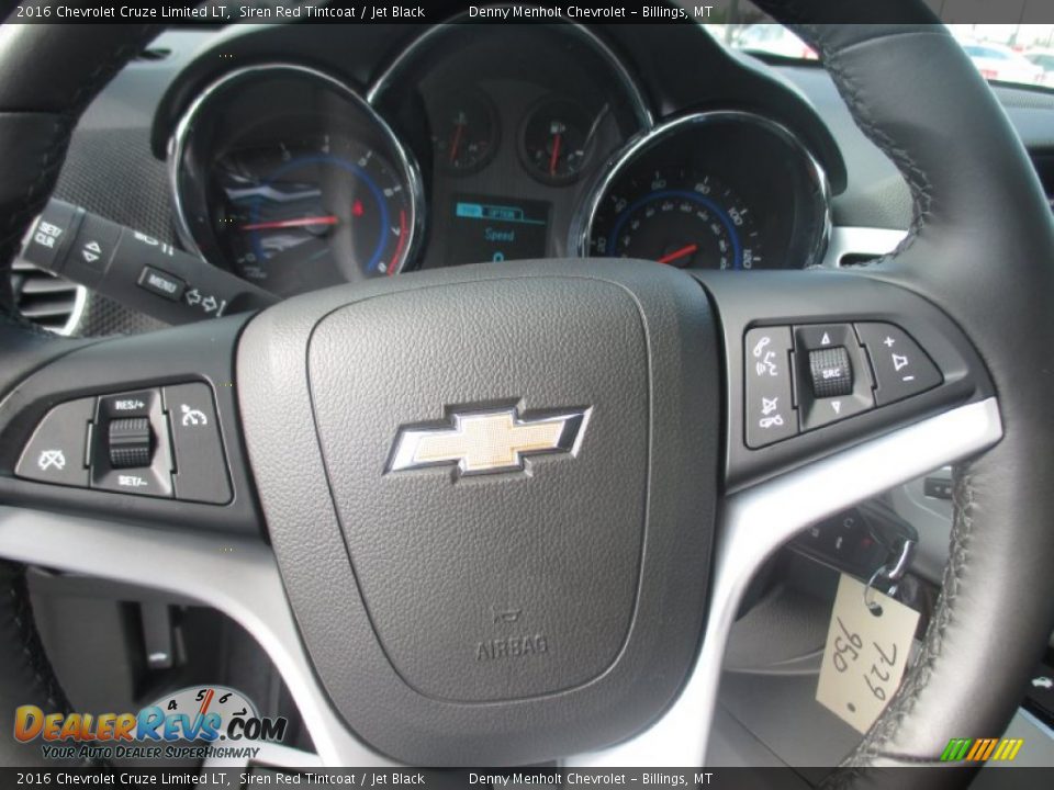 2016 Chevrolet Cruze Limited LT Steering Wheel Photo #14