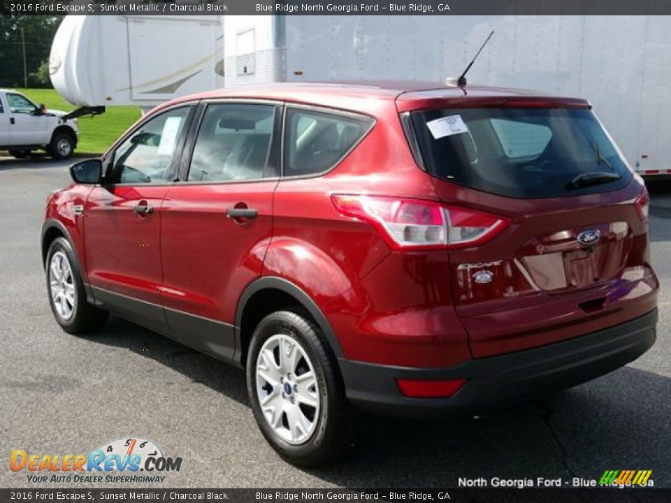 2016 Ford Escape S Sunset Metallic / Charcoal Black Photo #3