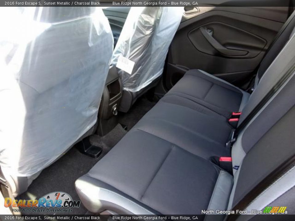 2016 Ford Escape S Sunset Metallic / Charcoal Black Photo #16