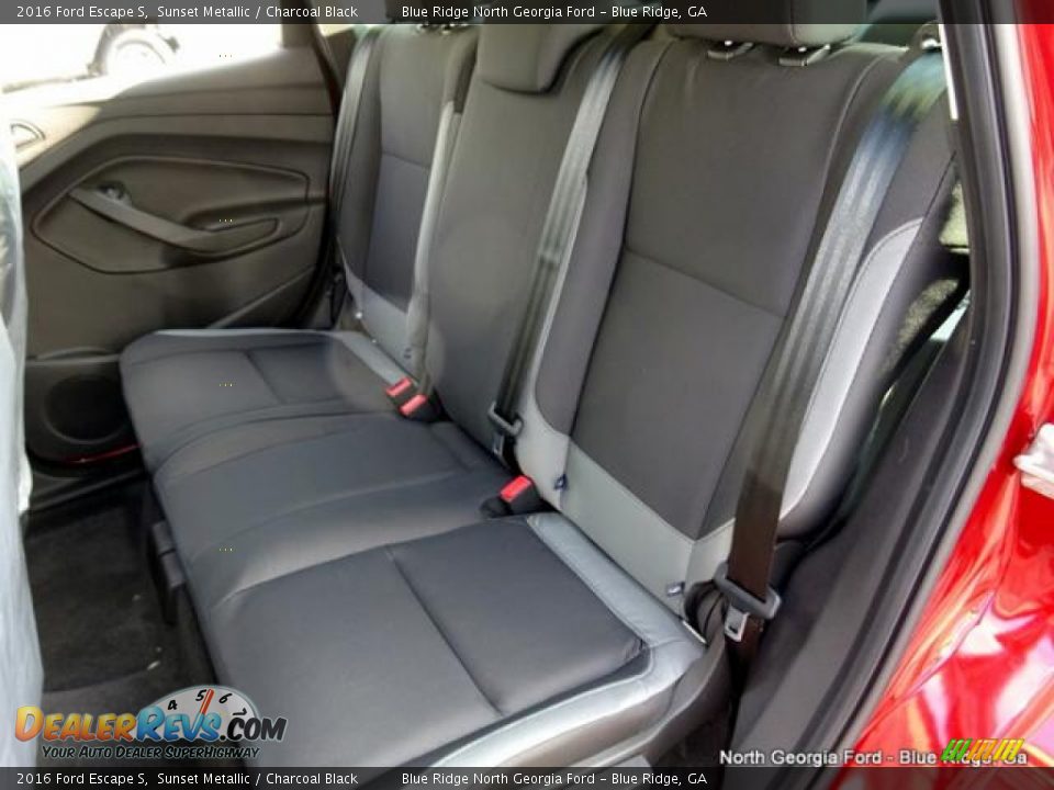 2016 Ford Escape S Sunset Metallic / Charcoal Black Photo #17
