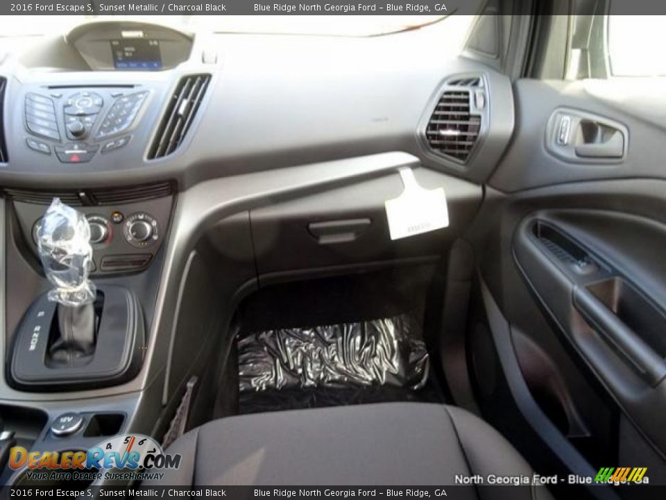 2016 Ford Escape S Sunset Metallic / Charcoal Black Photo #23