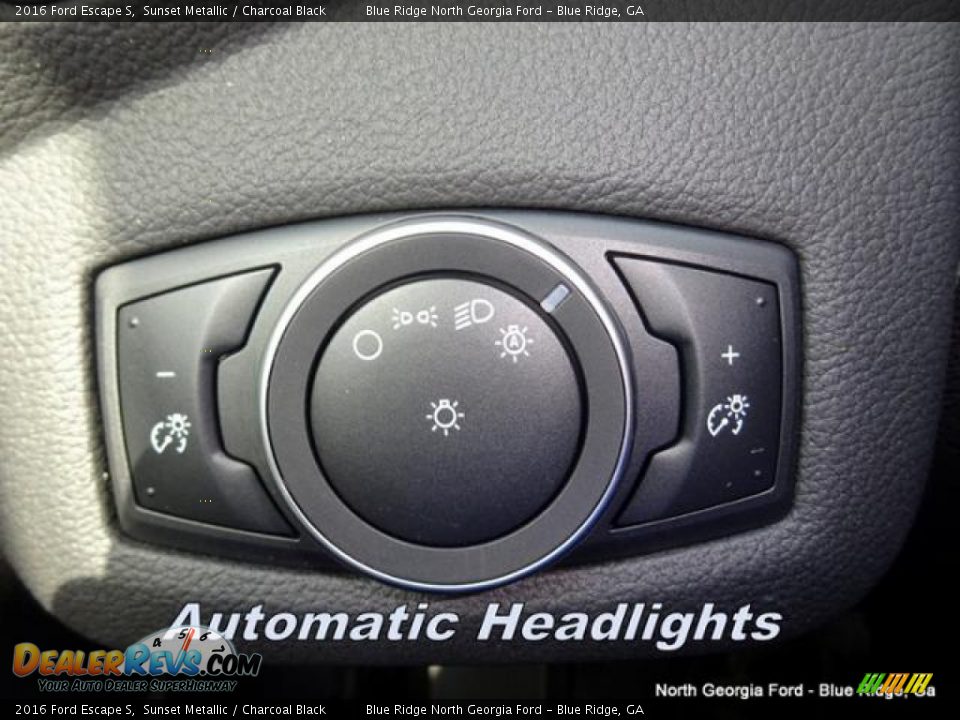2016 Ford Escape S Sunset Metallic / Charcoal Black Photo #28