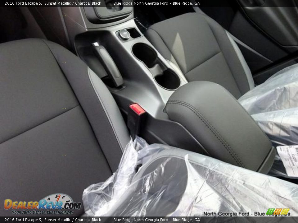 2016 Ford Escape S Sunset Metallic / Charcoal Black Photo #30