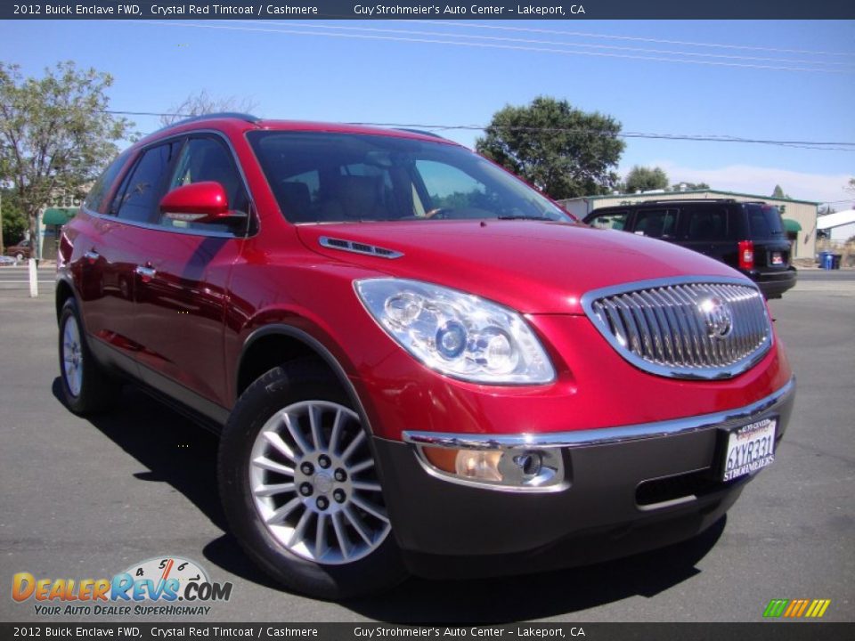 2012 Buick Enclave FWD Crystal Red Tintcoat / Cashmere Photo #1