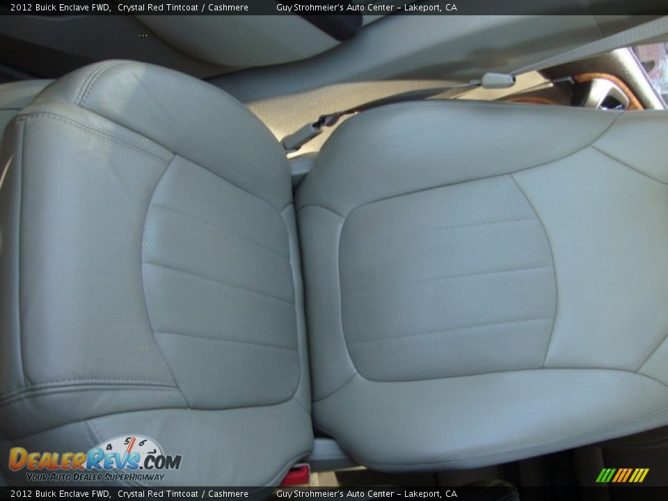 2012 Buick Enclave FWD Crystal Red Tintcoat / Cashmere Photo #17