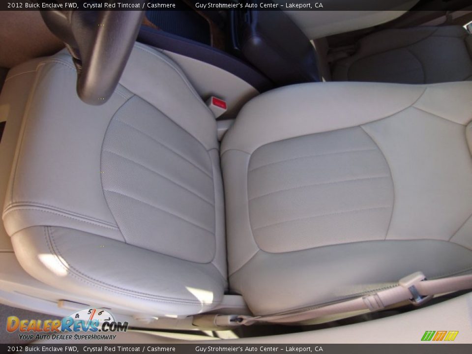 2012 Buick Enclave FWD Crystal Red Tintcoat / Cashmere Photo #19
