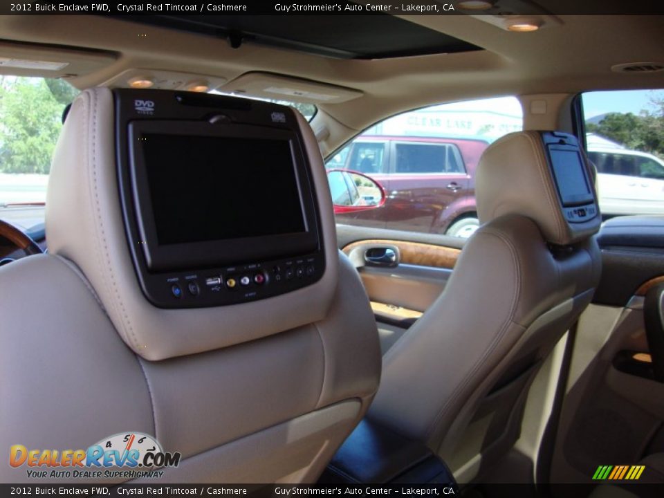 2012 Buick Enclave FWD Crystal Red Tintcoat / Cashmere Photo #27