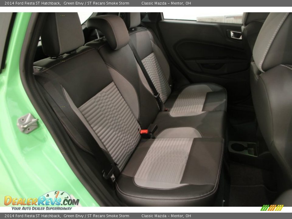 Rear Seat of 2014 Ford Fiesta ST Hatchback Photo #15