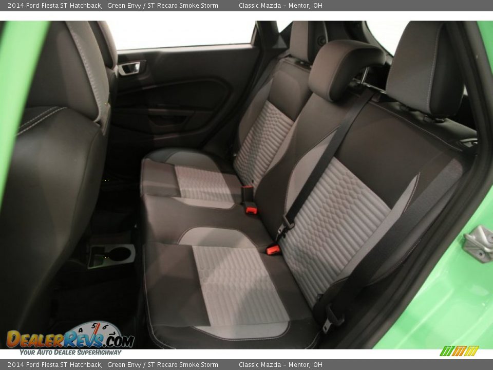 Rear Seat of 2014 Ford Fiesta ST Hatchback Photo #16