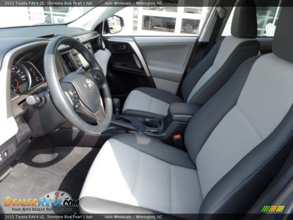 2013 Toyota RAV4 LE Shoreline Blue Pearl / Ash Photo #11