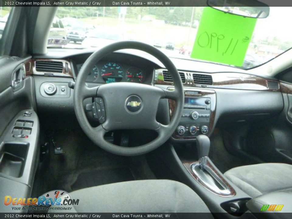 2012 Chevrolet Impala LS Ashen Gray Metallic / Gray Photo #12