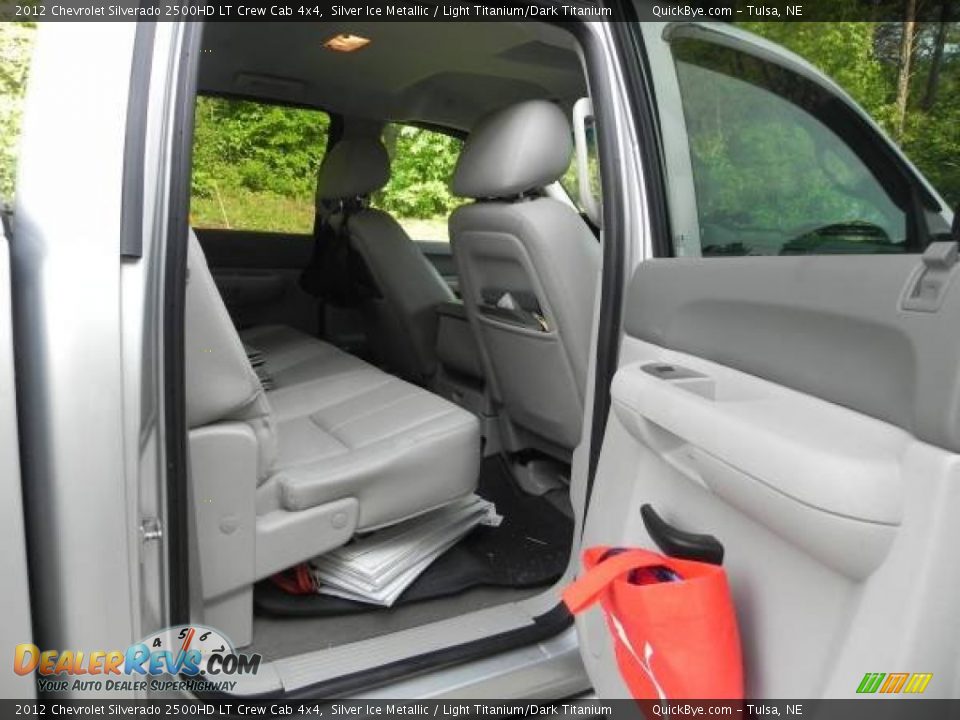 2012 Chevrolet Silverado 2500HD LT Crew Cab 4x4 Silver Ice Metallic / Light Titanium/Dark Titanium Photo #14