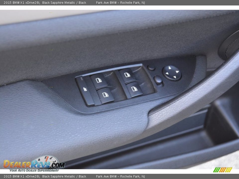 2015 BMW X1 xDrive28i Black Sapphire Metallic / Black Photo #9