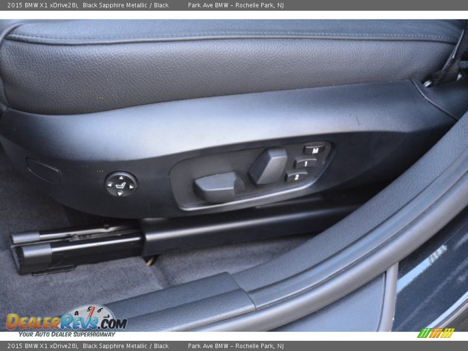 2015 BMW X1 xDrive28i Black Sapphire Metallic / Black Photo #12