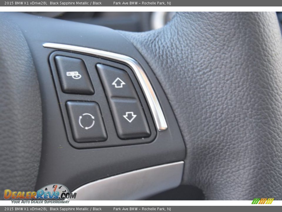 2015 BMW X1 xDrive28i Black Sapphire Metallic / Black Photo #20