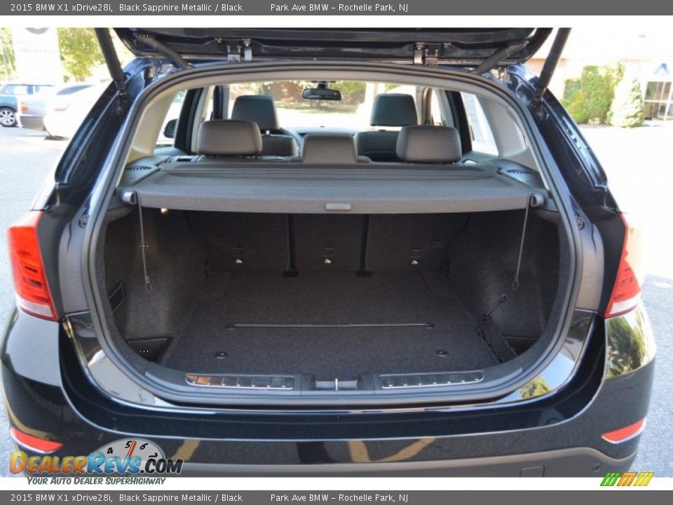 2015 BMW X1 xDrive28i Black Sapphire Metallic / Black Photo #22