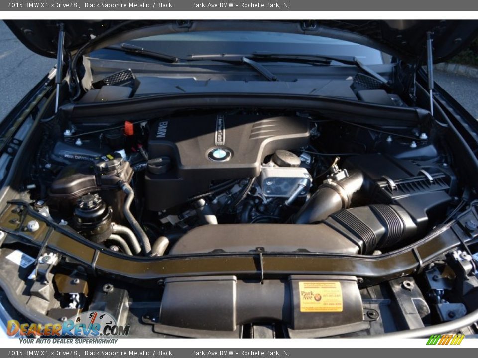 2015 BMW X1 xDrive28i Black Sapphire Metallic / Black Photo #30
