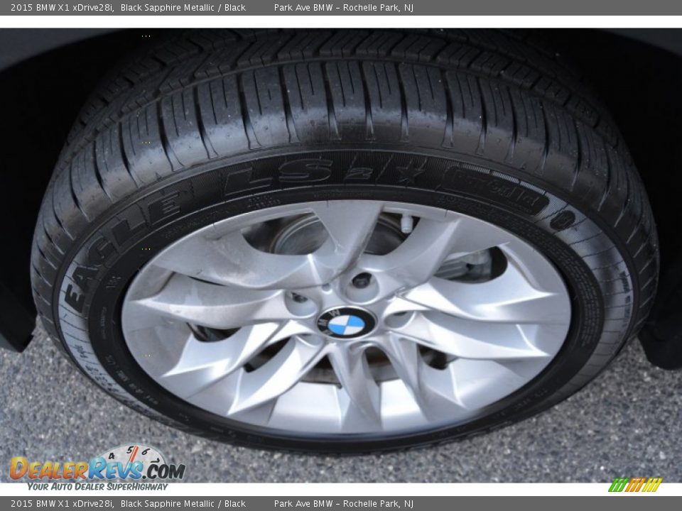 2015 BMW X1 xDrive28i Black Sapphire Metallic / Black Photo #33