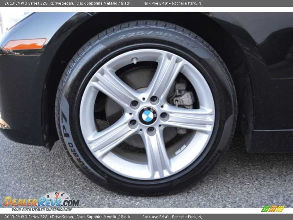 2013 BMW 3 Series 328i xDrive Sedan Black Sapphire Metallic / Black Photo #31