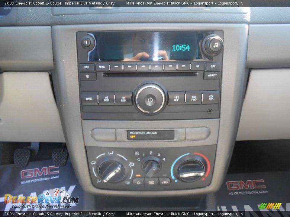2009 Chevrolet Cobalt LS Coupe Imperial Blue Metallic / Gray Photo #13