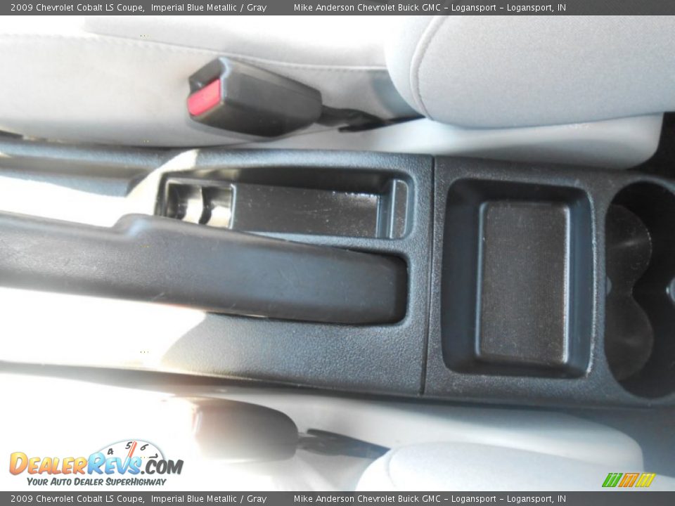 2009 Chevrolet Cobalt LS Coupe Imperial Blue Metallic / Gray Photo #17