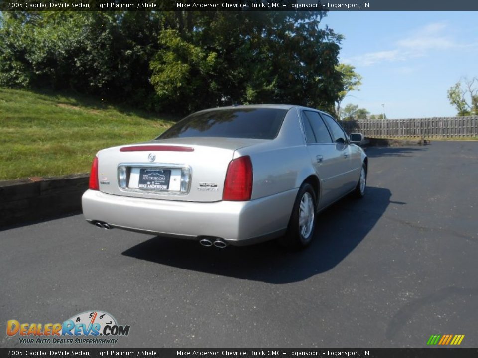 2005 Cadillac DeVille Sedan Light Platinum / Shale Photo #4