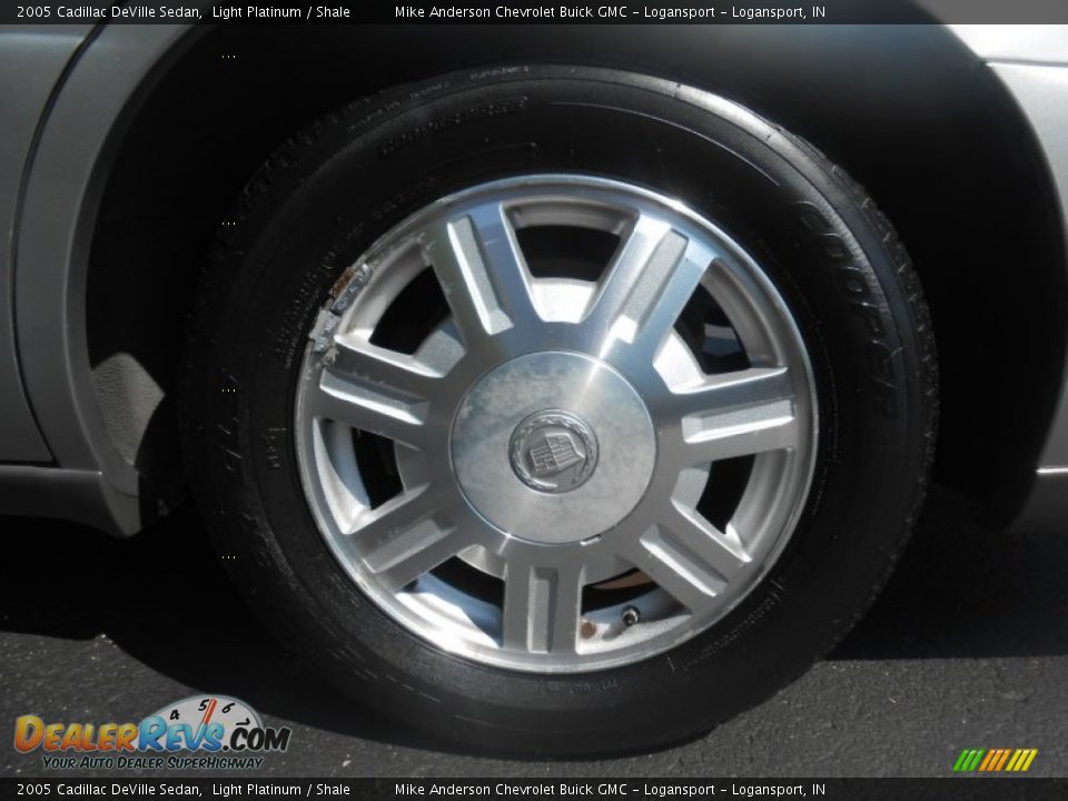 2005 Cadillac DeVille Sedan Light Platinum / Shale Photo #6