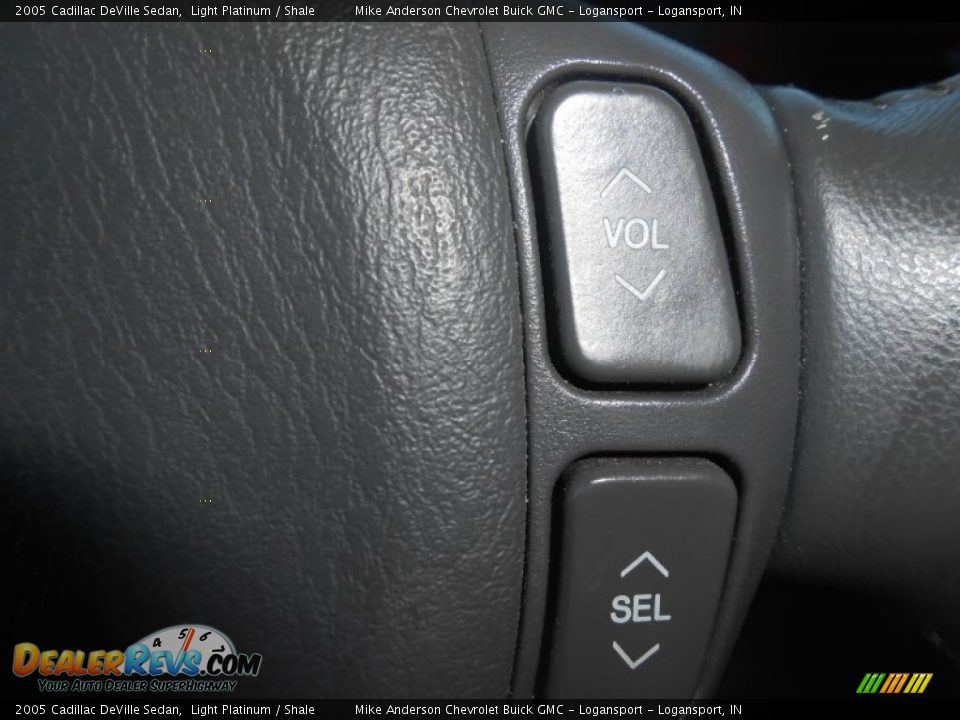 2005 Cadillac DeVille Sedan Light Platinum / Shale Photo #14