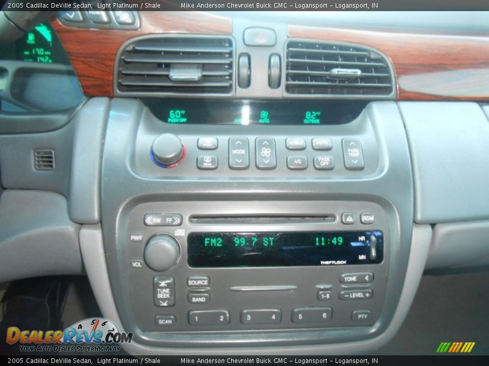 2005 Cadillac DeVille Sedan Light Platinum / Shale Photo #19
