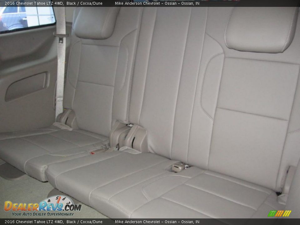 Rear Seat of 2016 Chevrolet Tahoe LTZ 4WD Photo #21