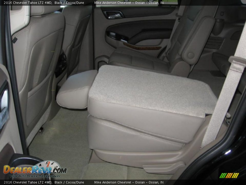 Rear Seat of 2016 Chevrolet Tahoe LTZ 4WD Photo #22