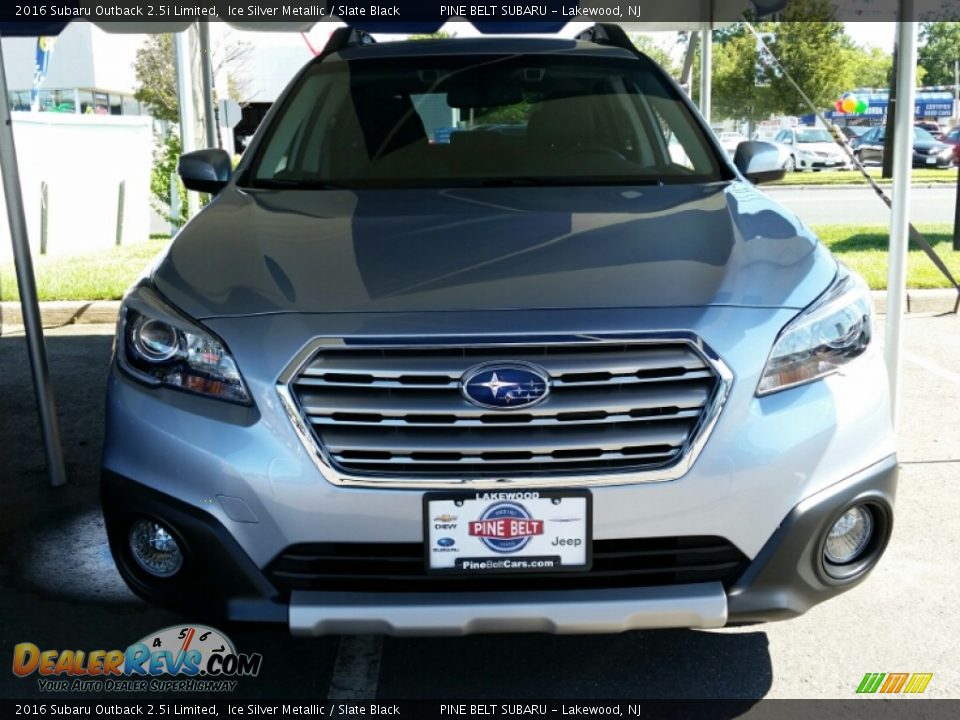 2016 Subaru Outback 2.5i Limited Ice Silver Metallic / Slate Black Photo #2