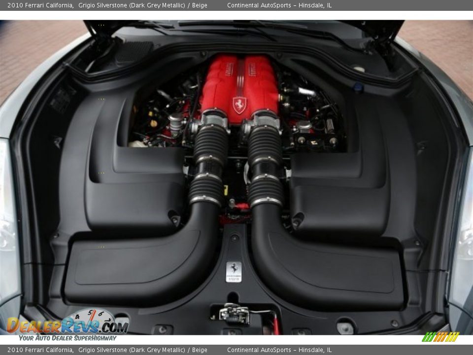 2010 Ferrari California  4.3 Liter DPI DOHC 32-Valve VVT V8 Engine Photo #7