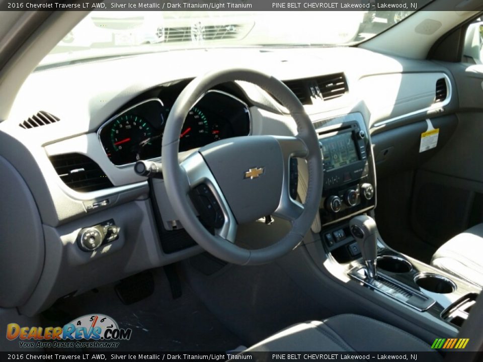 2016 Chevrolet Traverse LT AWD Silver Ice Metallic / Dark Titanium/Light Titanium Photo #7