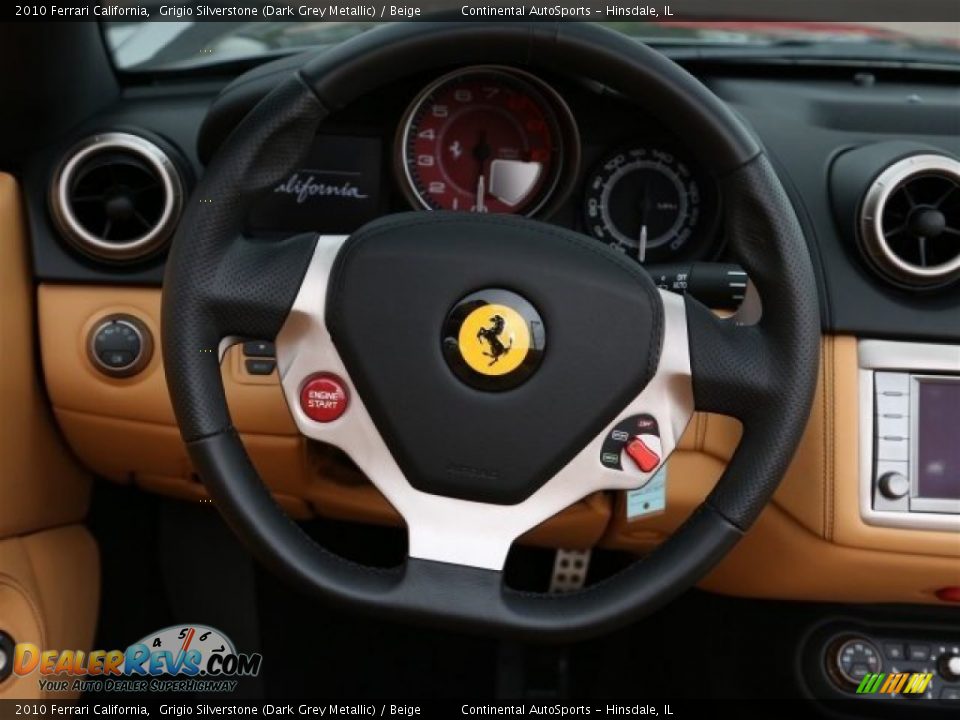 2010 Ferrari California  Steering Wheel Photo #13