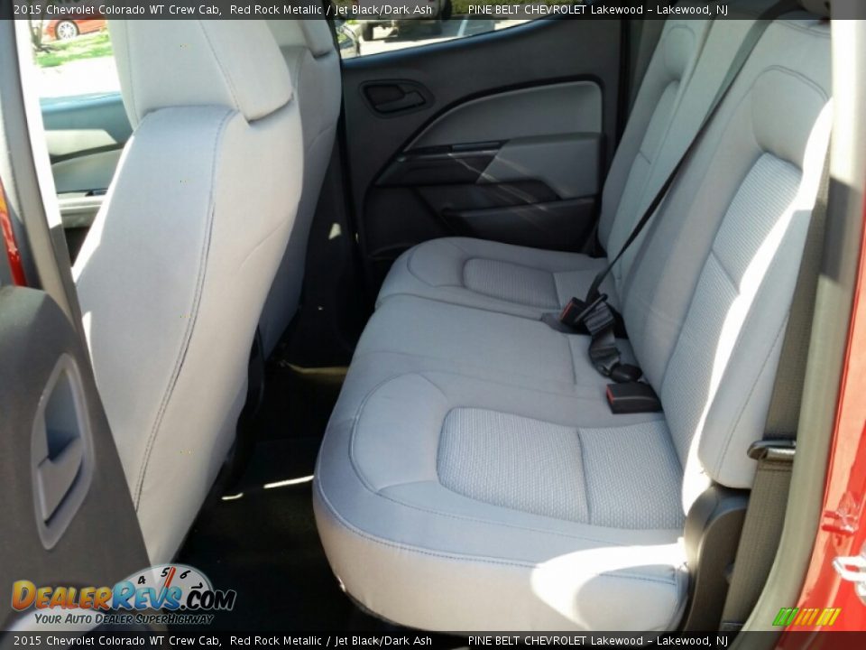Rear Seat of 2015 Chevrolet Colorado WT Crew Cab Photo #6