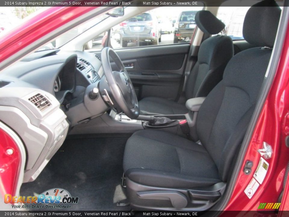2014 Subaru Impreza 2.0i Premium 5 Door Venetian Red Pearl / Black Photo #11