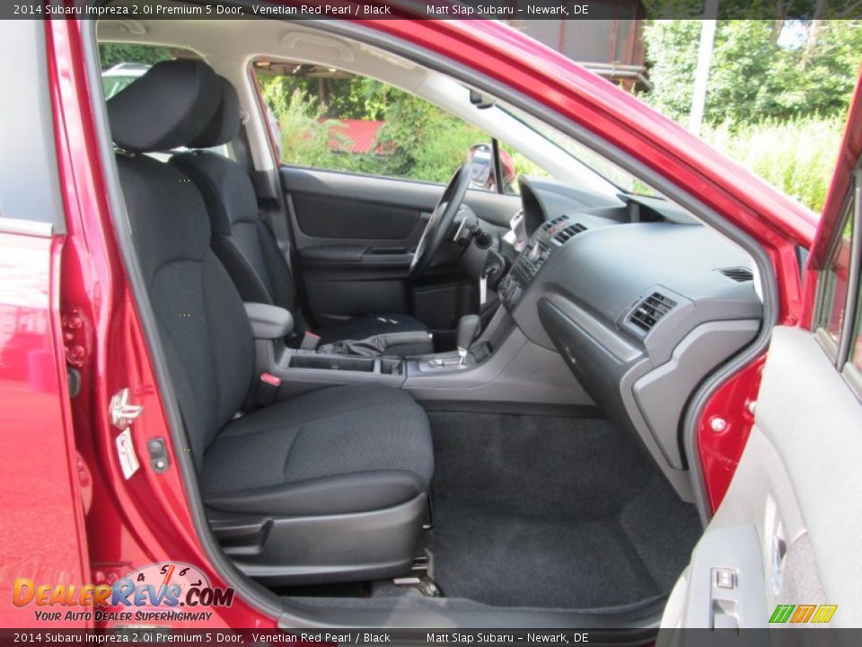 2014 Subaru Impreza 2.0i Premium 5 Door Venetian Red Pearl / Black Photo #17