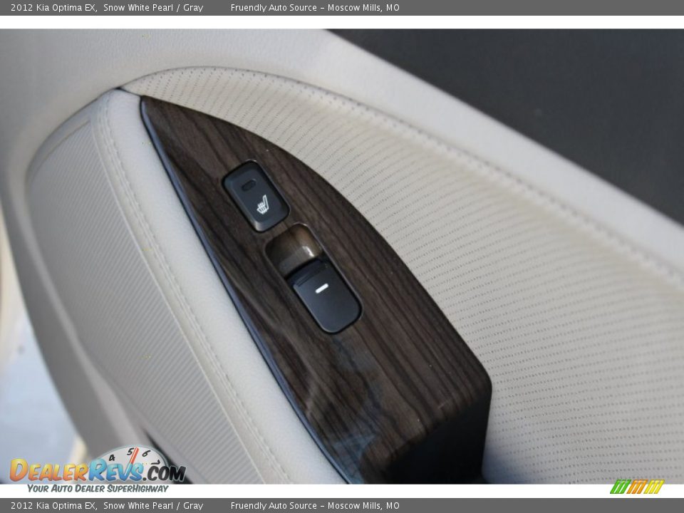 2012 Kia Optima EX Snow White Pearl / Gray Photo #15