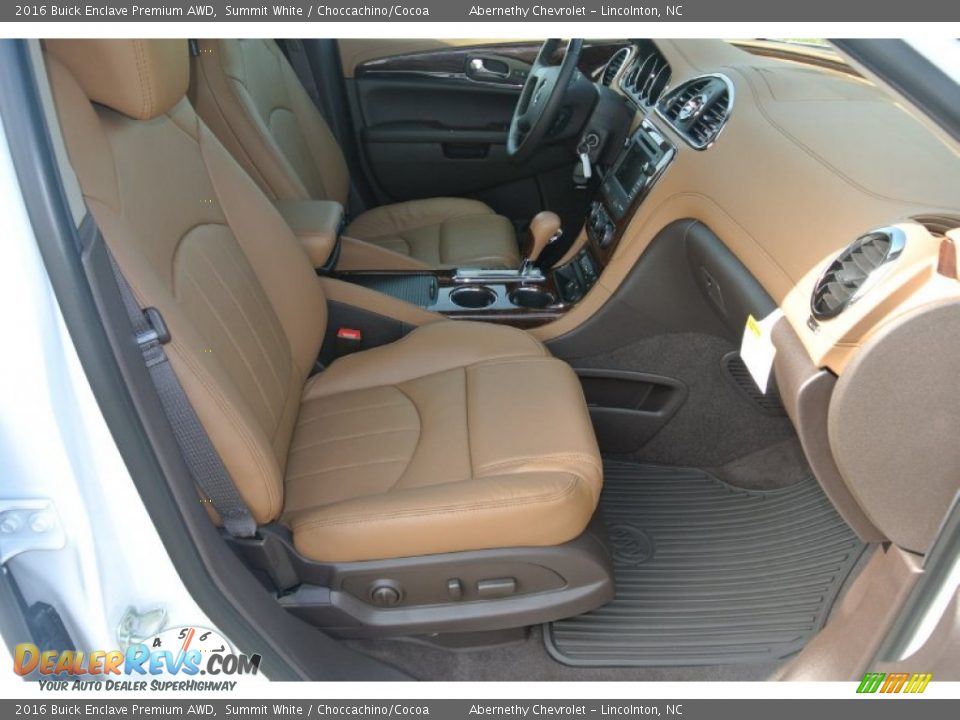 Front Seat of 2016 Buick Enclave Premium AWD Photo #22
