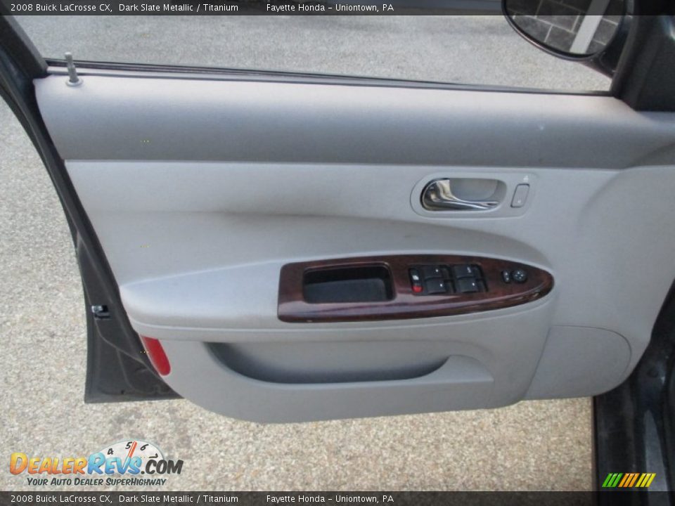 2008 Buick LaCrosse CX Dark Slate Metallic / Titanium Photo #6