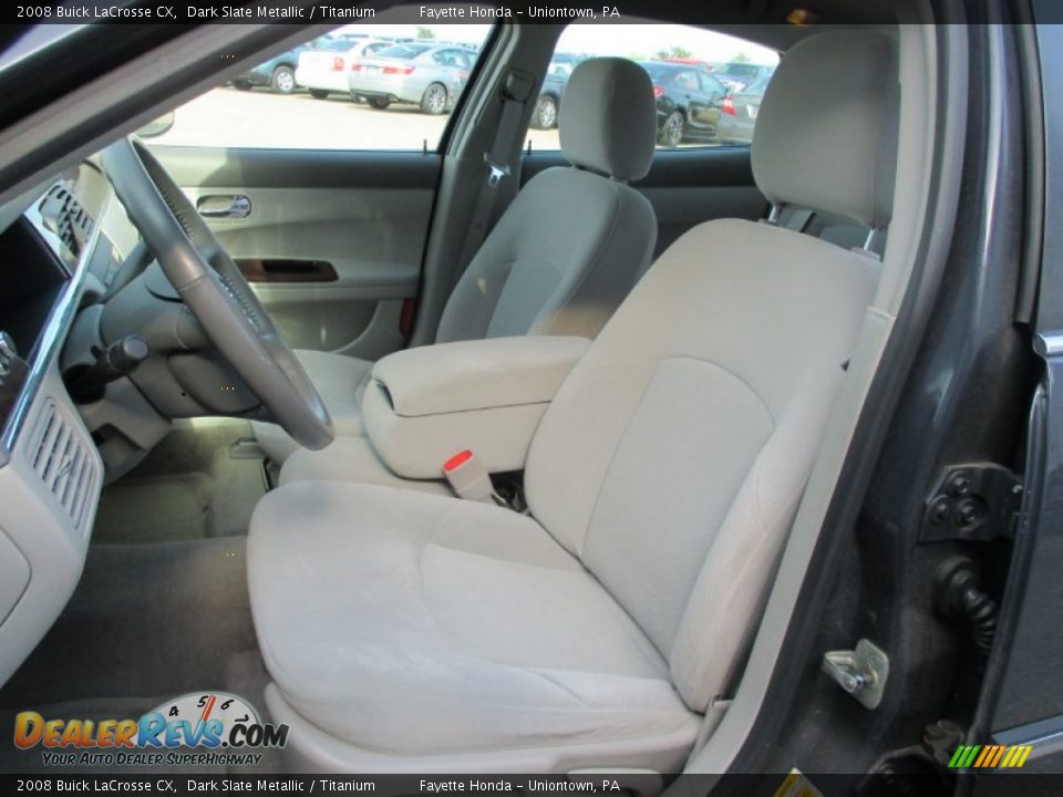 2008 Buick LaCrosse CX Dark Slate Metallic / Titanium Photo #7