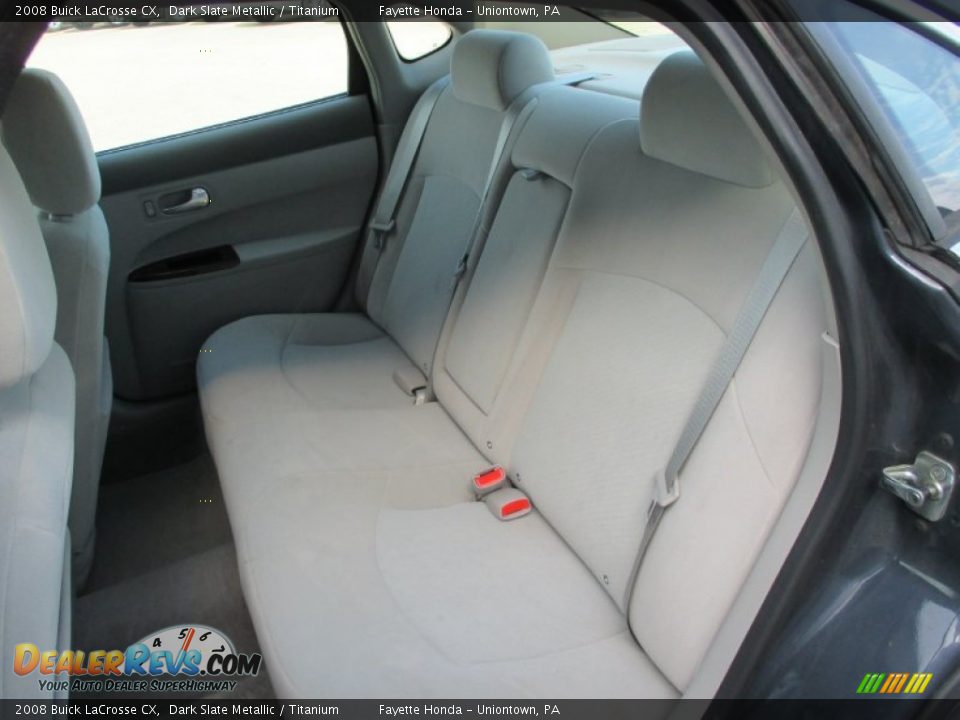 2008 Buick LaCrosse CX Dark Slate Metallic / Titanium Photo #8