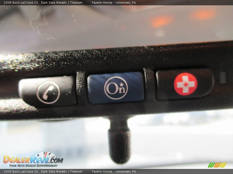 2008 Buick LaCrosse CX Dark Slate Metallic / Titanium Photo #12