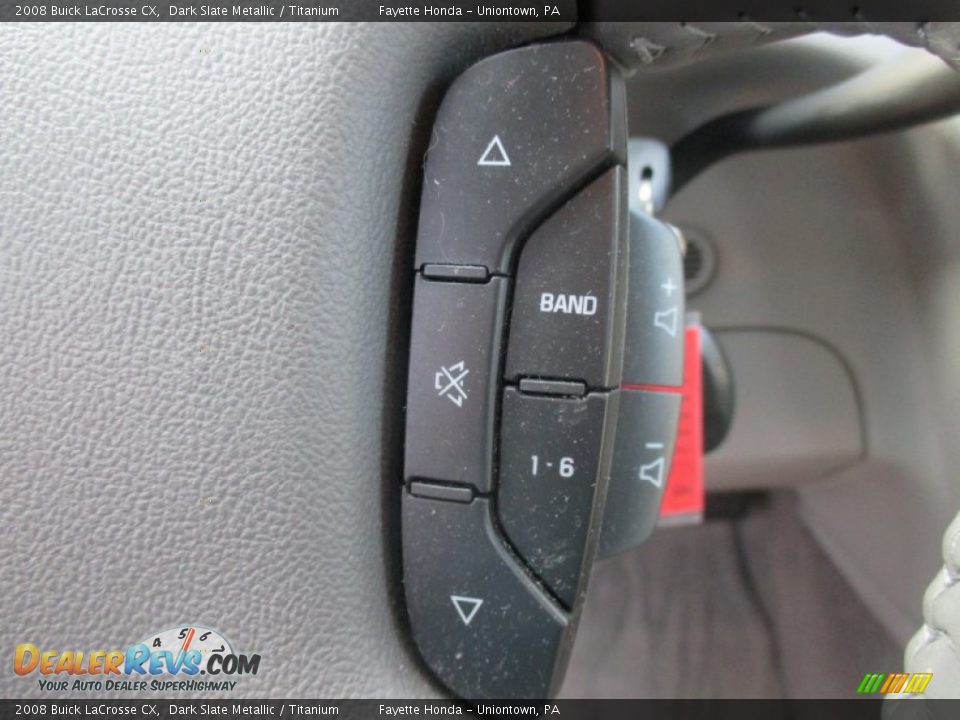 2008 Buick LaCrosse CX Dark Slate Metallic / Titanium Photo #13