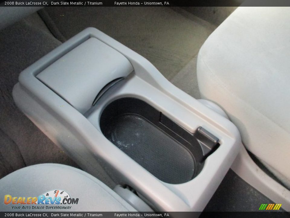 2008 Buick LaCrosse CX Dark Slate Metallic / Titanium Photo #14